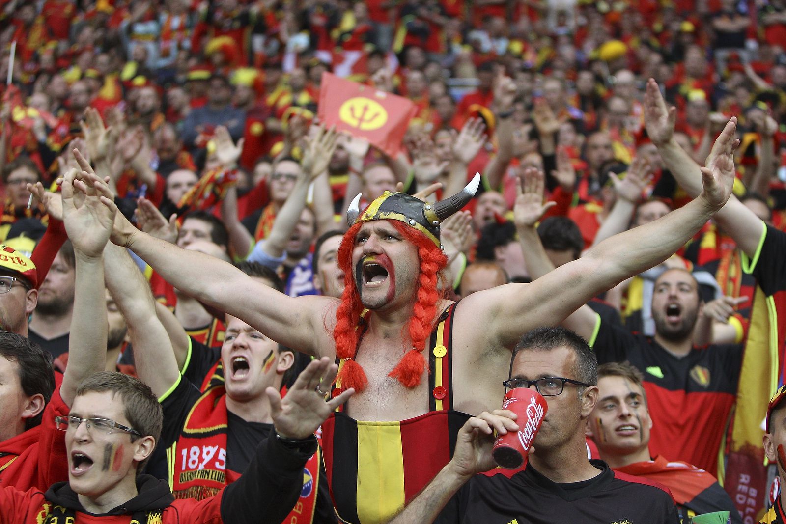 A Belgium fan
