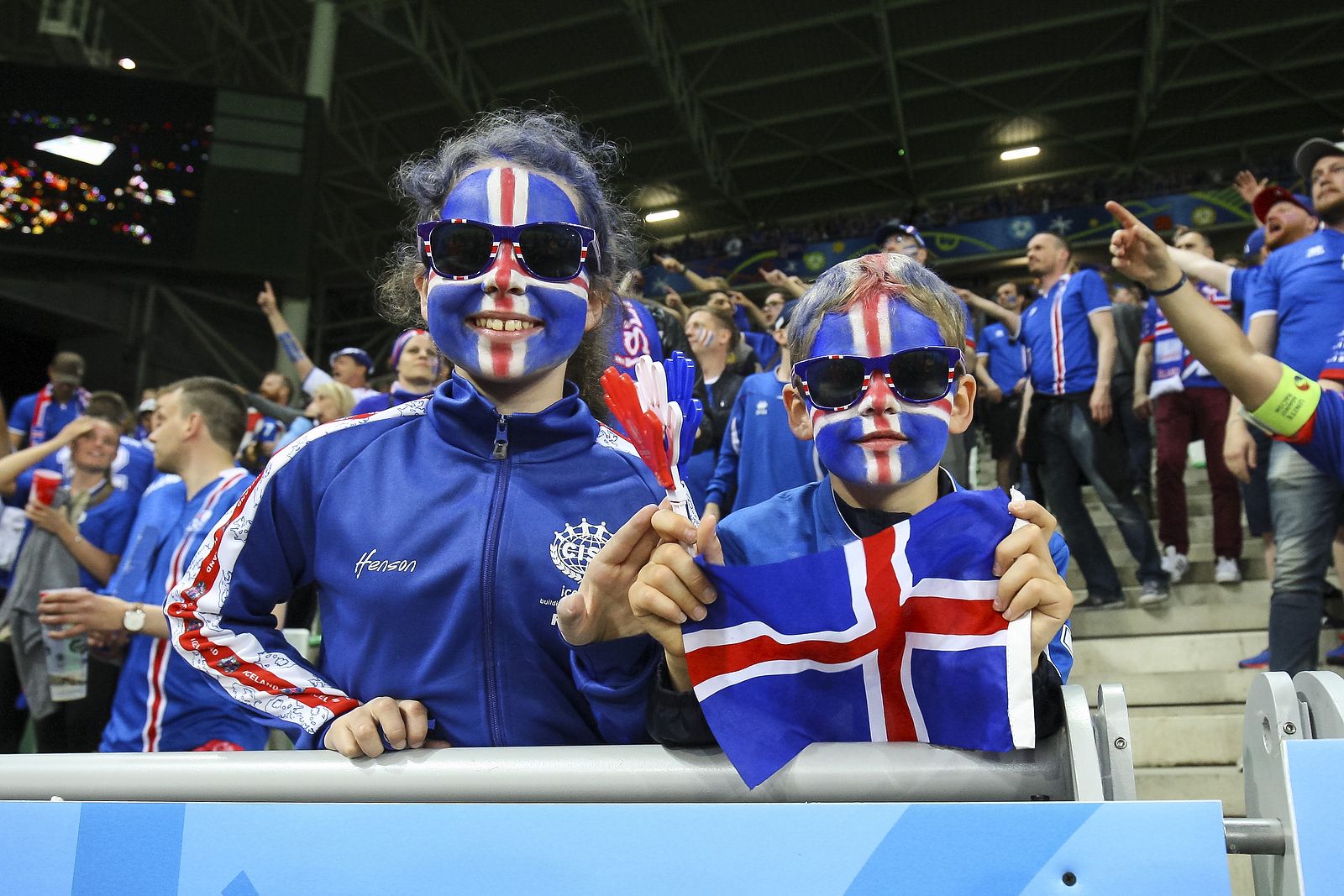 Iceland fans