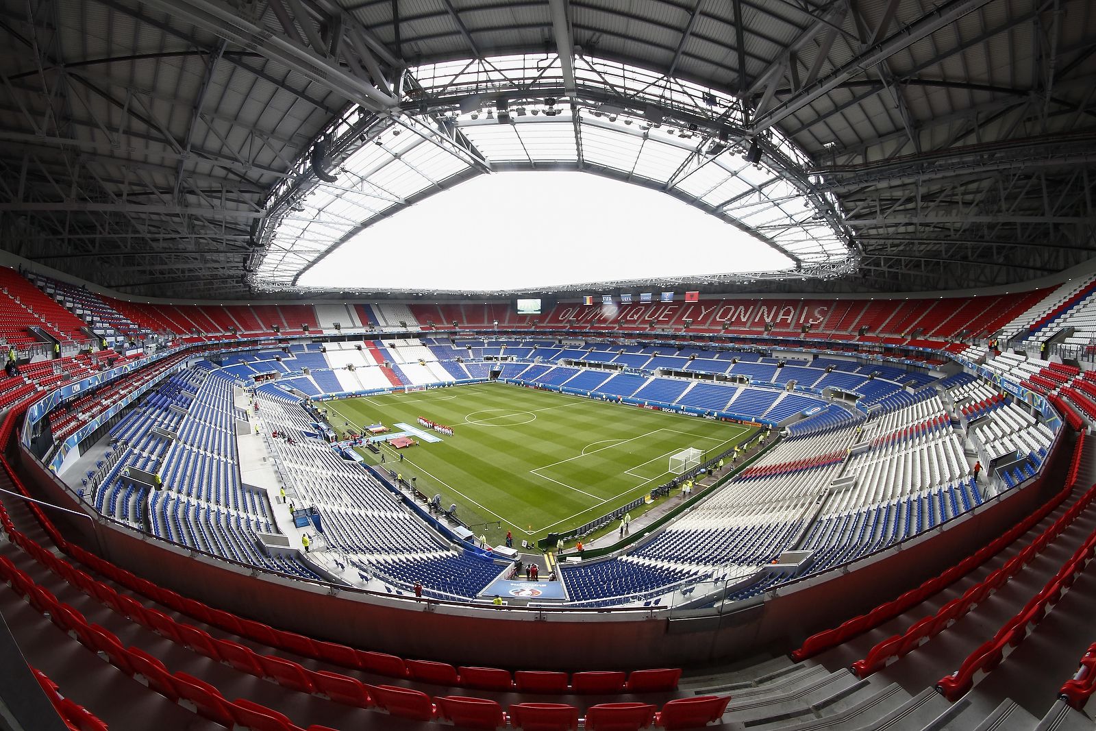A general view of Parc Olympique Lyonnais