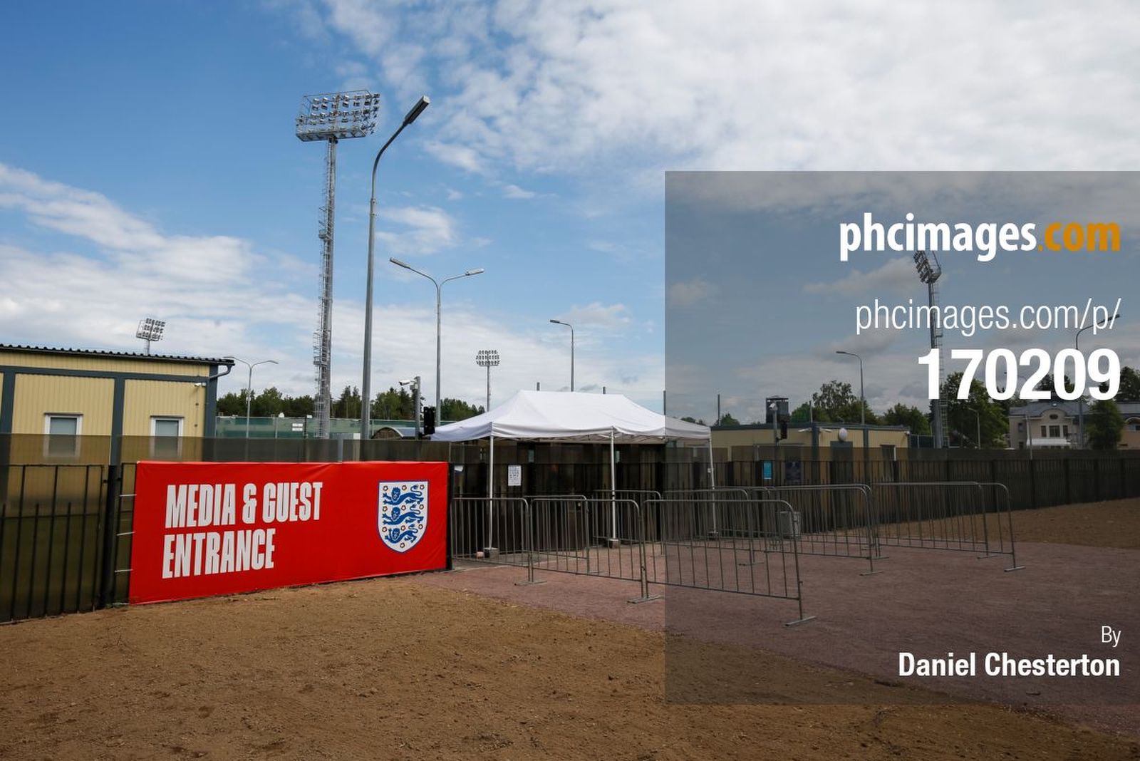 Final preparations at the training ground