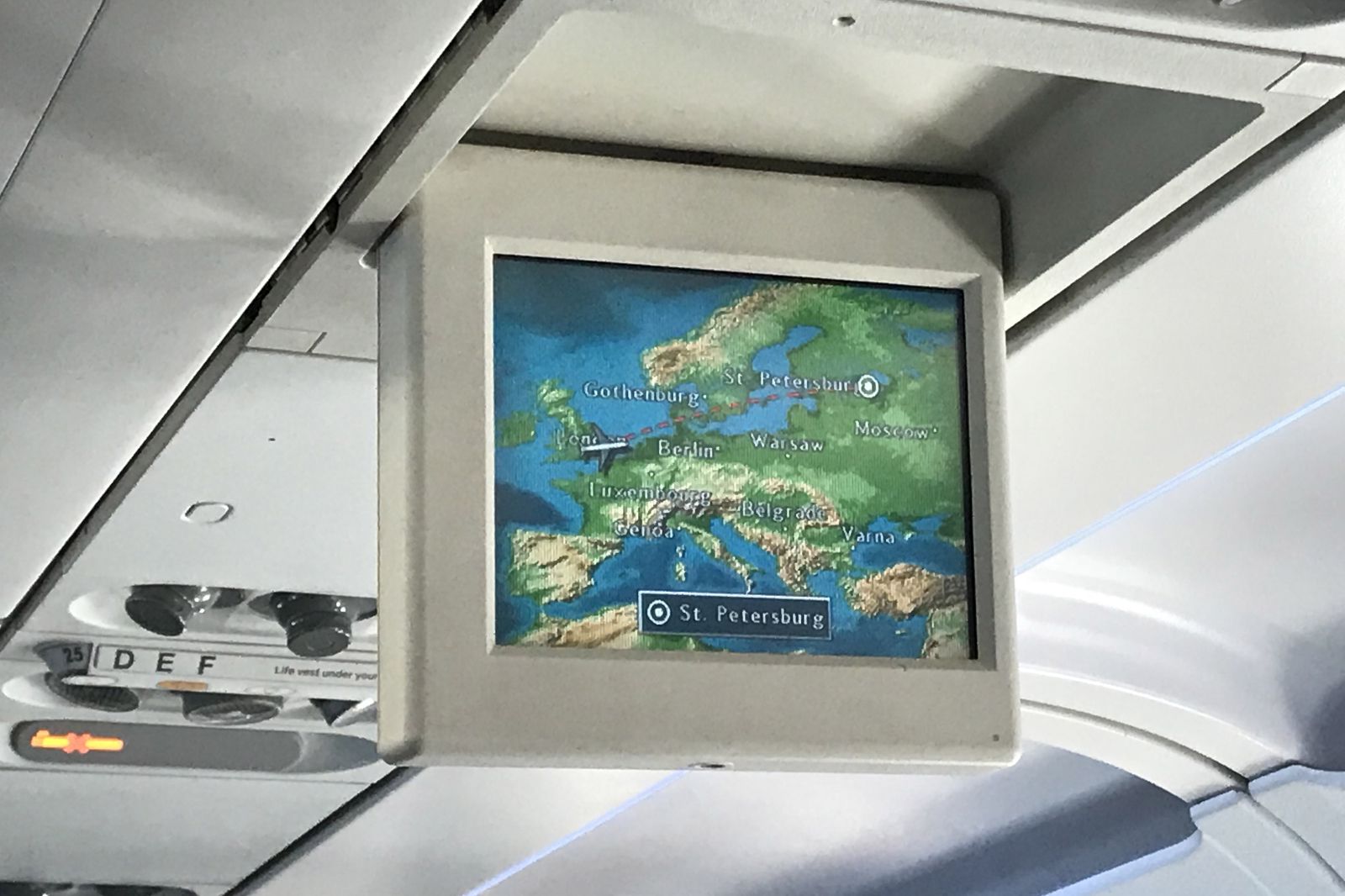 London ➡️ St Petersburg