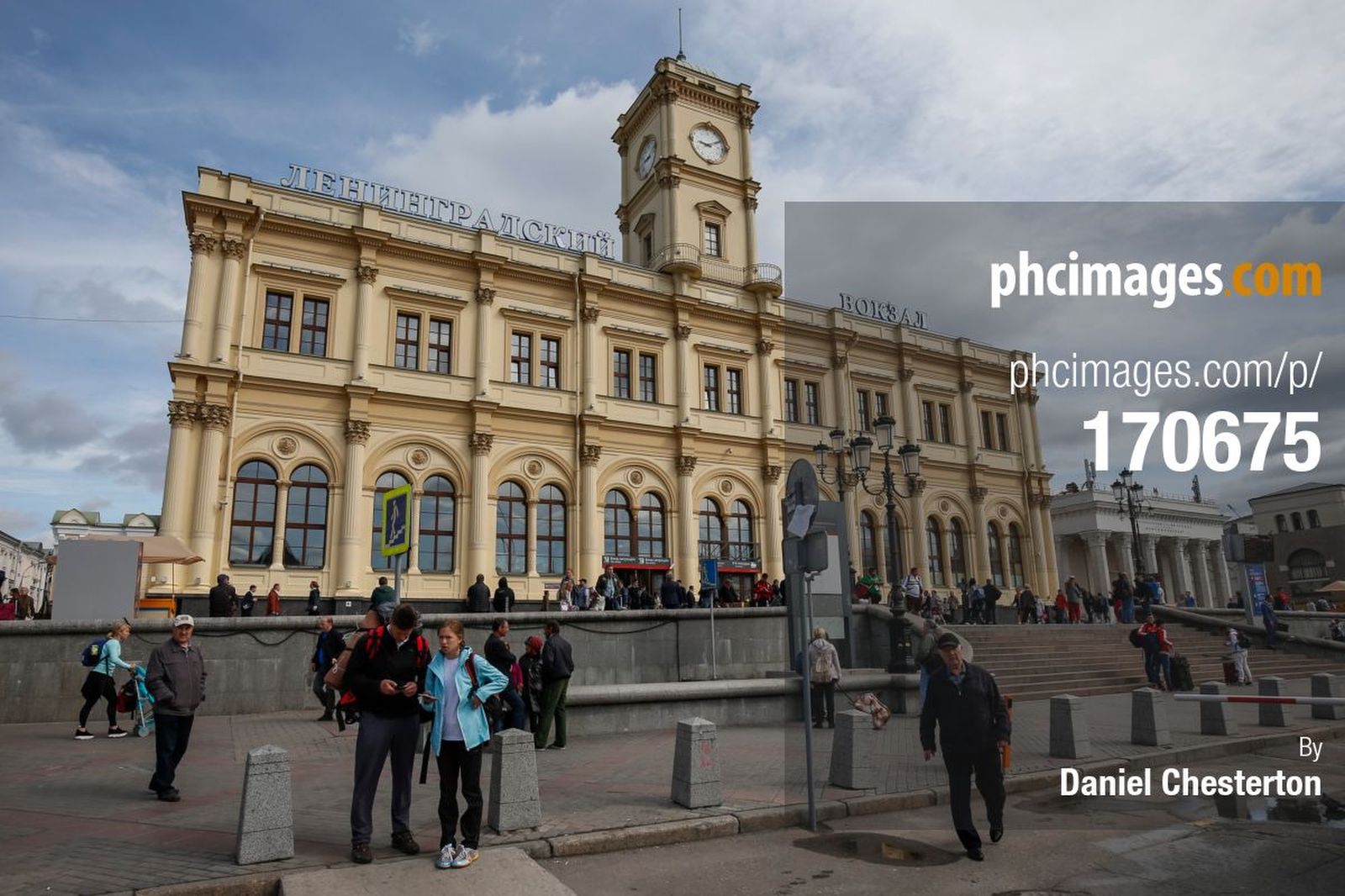 Moscow Leningradsky railway station