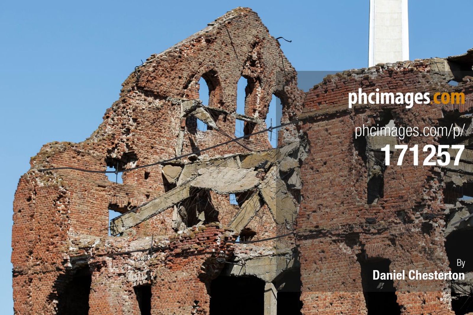 Grudinin’s Mill, destroyed by the Germans in WWII