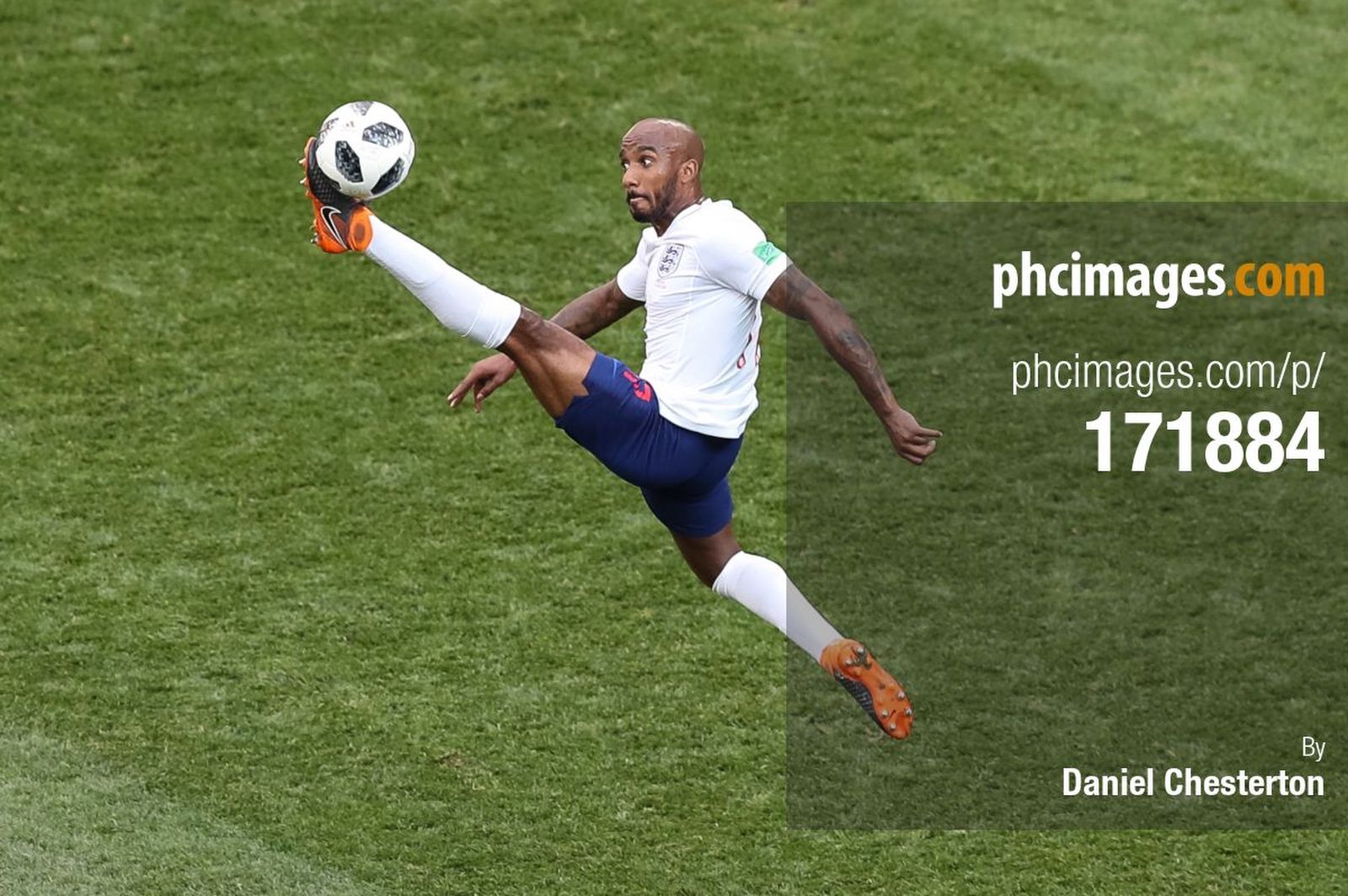 Fabian Delph controls the ball