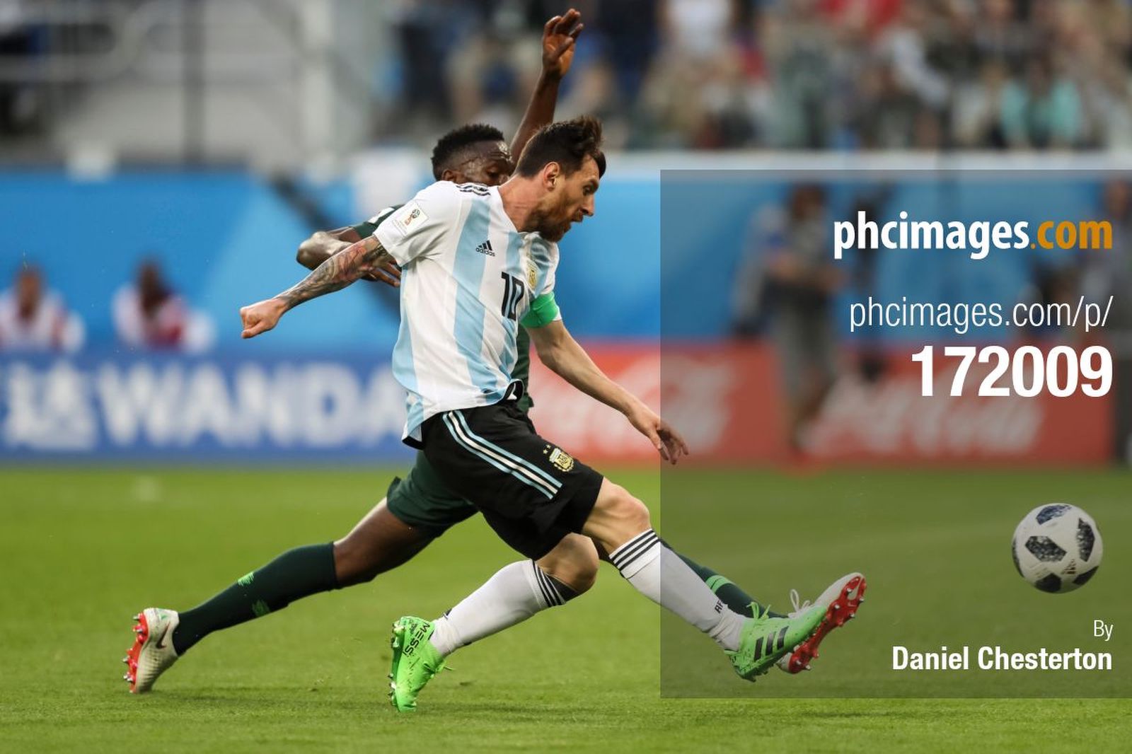 Lionel Messi puts his side ahead