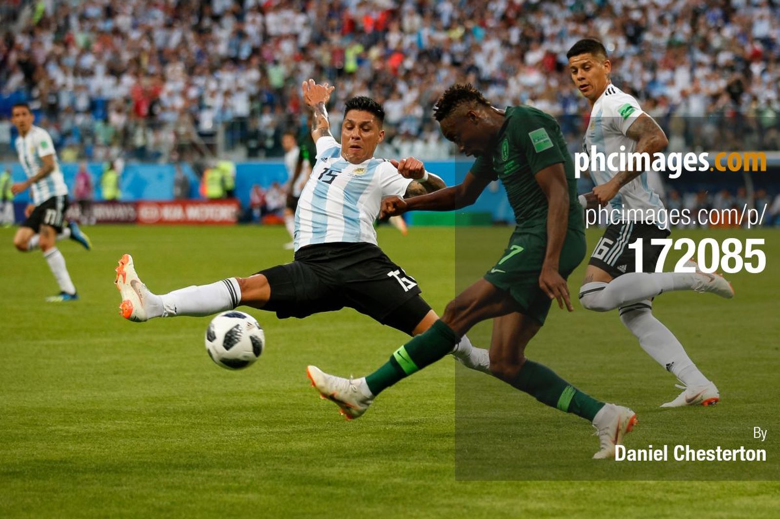 Enzo Perez and Ahmed Musa