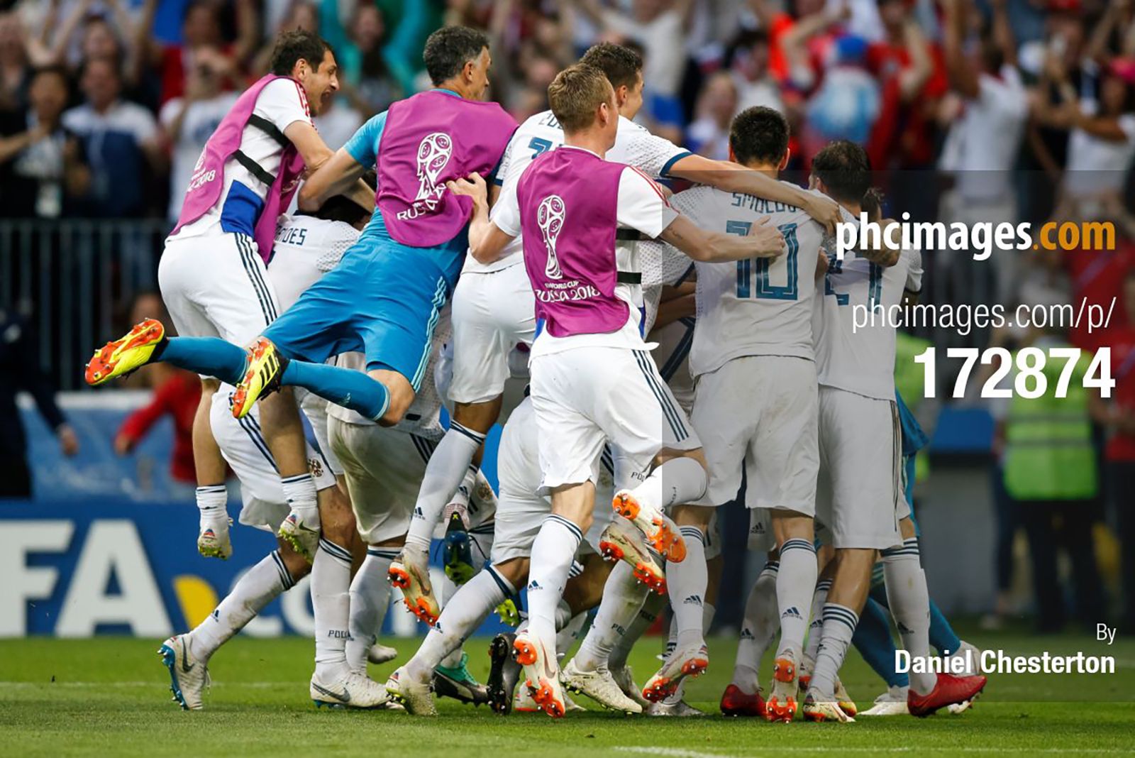 Jubliation for Russia