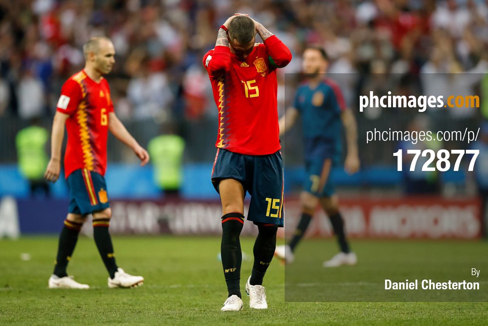 Dejection for Ramos, shame