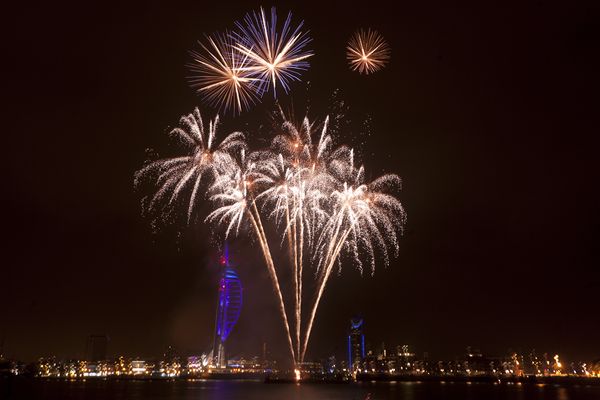 Gunwharf Quays Fireworks, Portsmouth