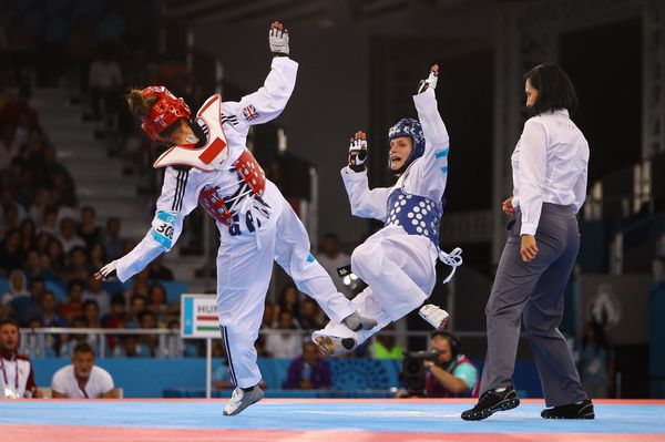Jade Jones on her way to Taekwondo gold