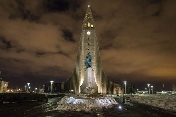 Hallgrímskirkja, Reykjavík, Iceland