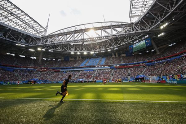A general view of Saint Petersburg Stadium