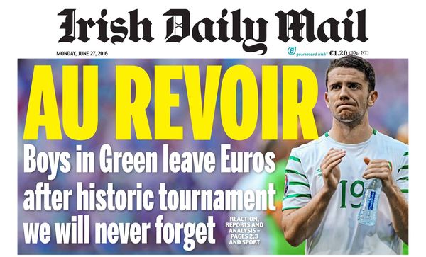 Robbie Brady dejection