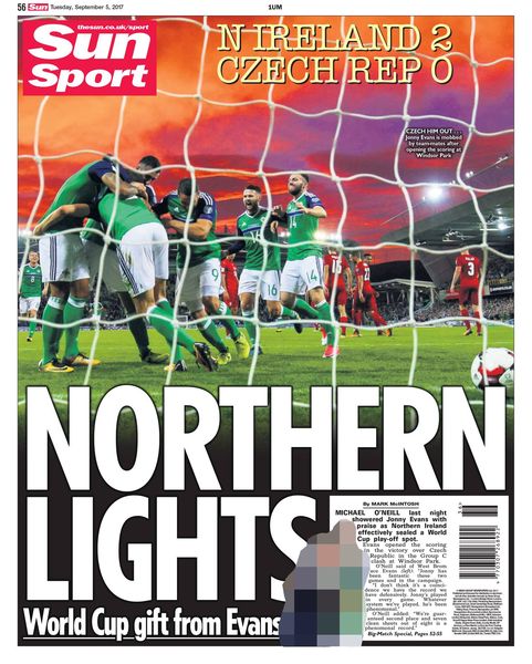 Northern Ireland v Czech Republic