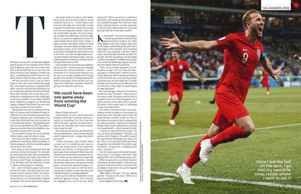 Harry Kane celebrates