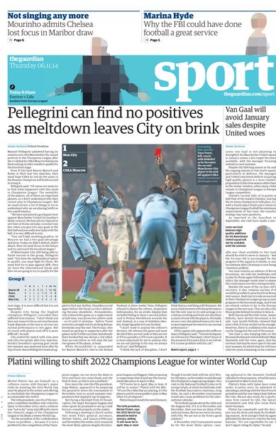 Manchester City v CSKA Moscow