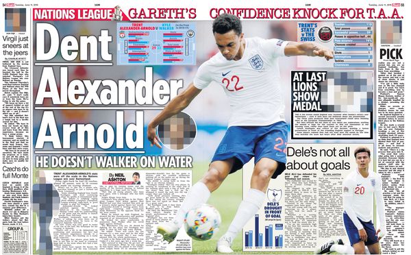 Trent Alexander-Arnold and Dele Alli